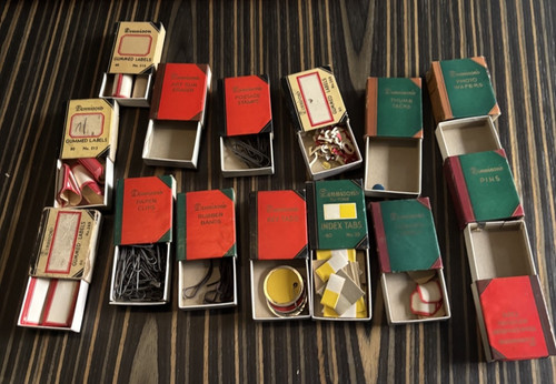 Large lot vintage boxes - large,